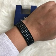 Swarovski Slake Simple Bracelet in Black